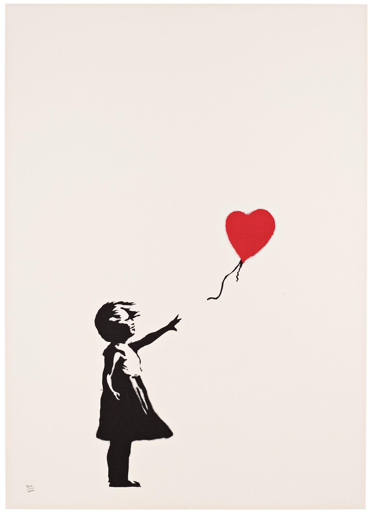 Banksy, 'Girl with Balloon'.
