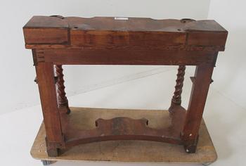 TOILETTEBORD, 1800-talets slut.