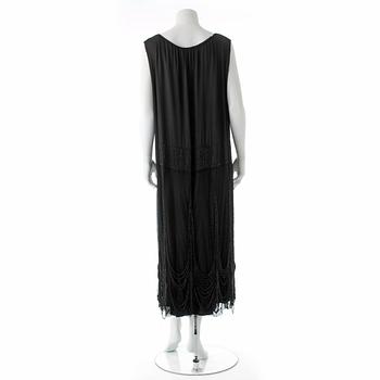 EVENINGDRESS, ateljé made, 1920/30s.