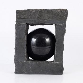 Pål Svensson, a stone sculpture, signed and dated -99.