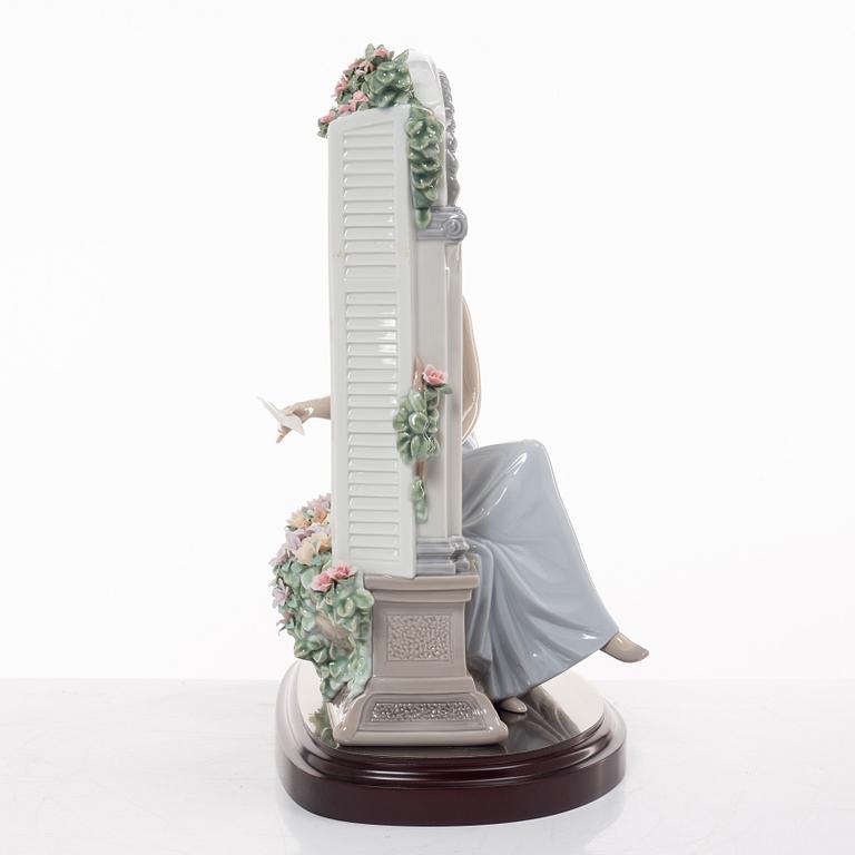 Marco Antonio Noguerón, figurin, "Thinking of love", Lladró, Spanien, 2007.