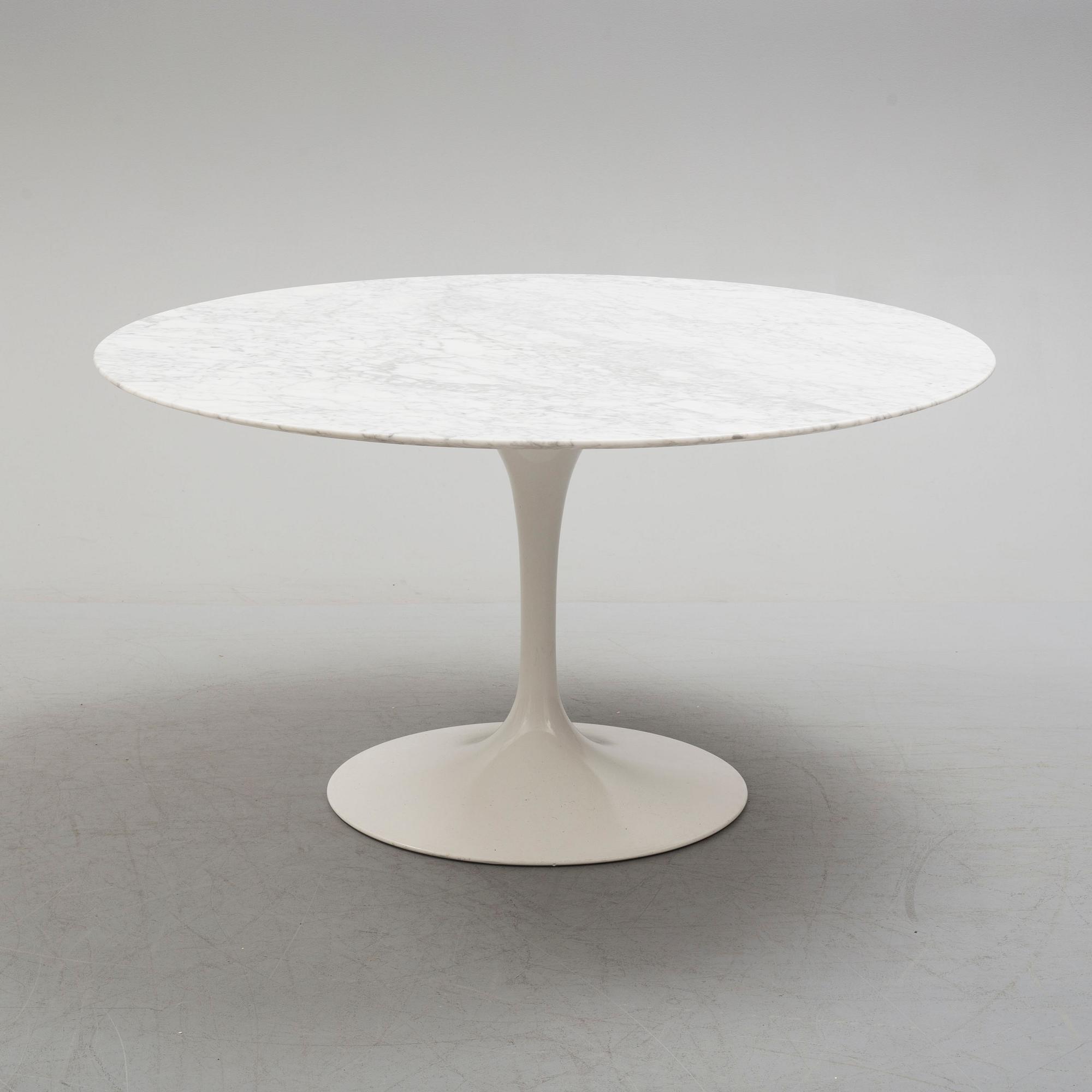 A second half of the 20th century 'Tulip' table by Eero Saarinen.