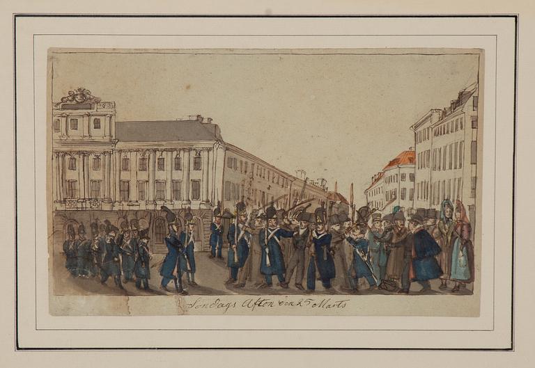 Fritz von Dardel, "Söndags Afton den 25 Marts".