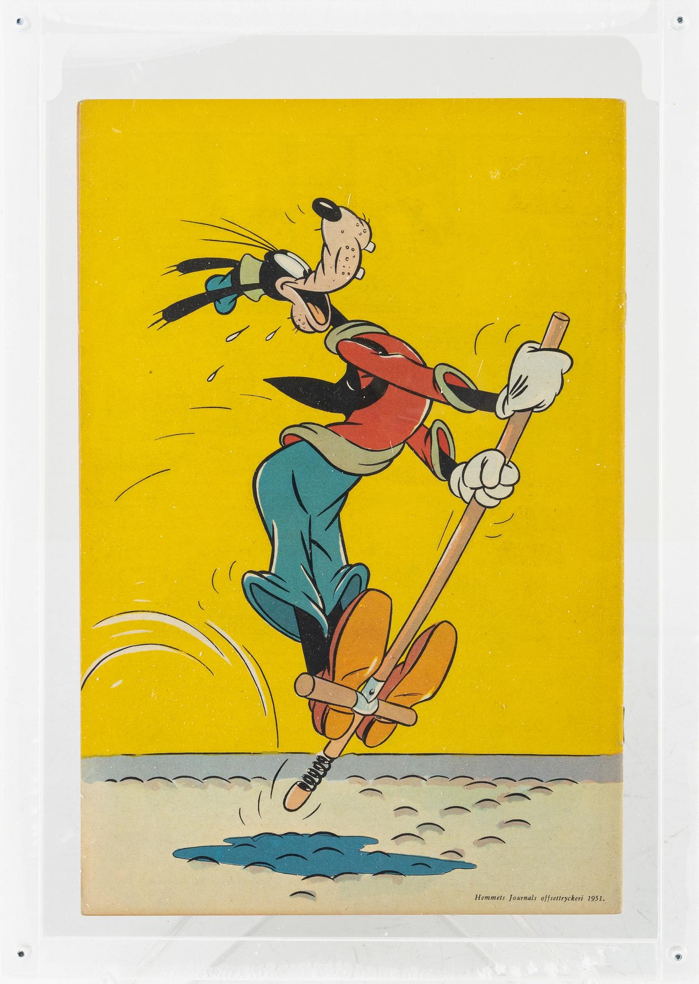 Comic book, "Donald Duck & Co" No. 5, 1951.