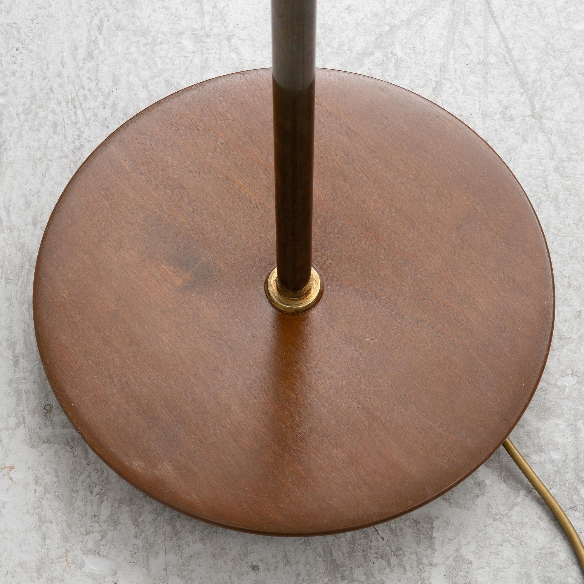 Bertil Brisborg, a model "531-101" floor lamp, The "Triva"-series, Nordiska Kompaniet, Sweden, 1940's/5.