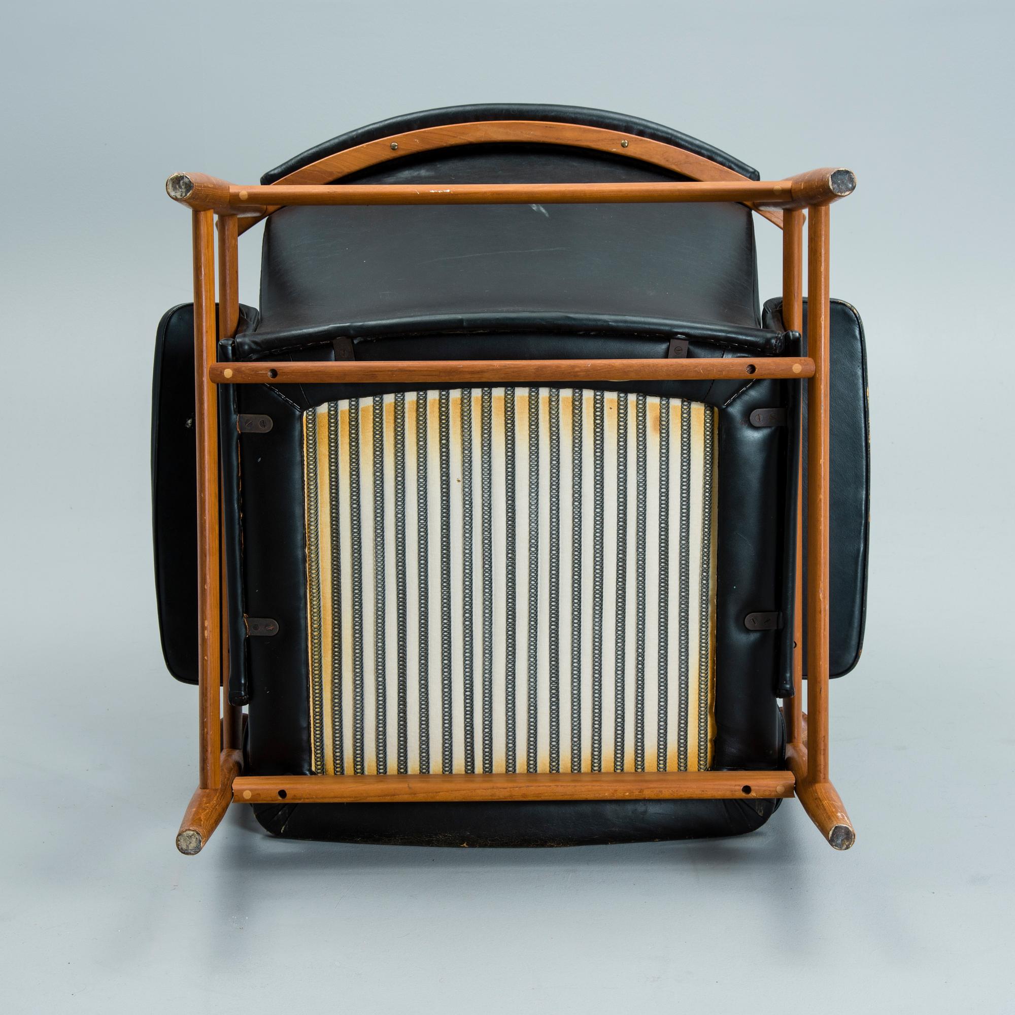 FINN JUHL, FÅTÖLJ, "Bwana", France & Son Danmark, 1960-tal.