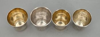 SUPKOPPAR 4 ST, Ryssland, 1900-talets början.