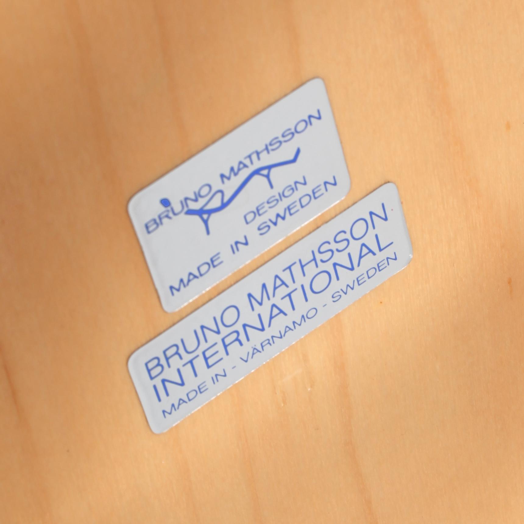 MATBORD, Bruno Mathsson, Bruno Mathsson International, sent 1900-tal.
