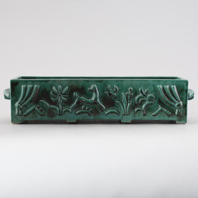 JARDINJÄR, fajans, sannolikt Edvin Ollers, St. Erik, 1920-tal.