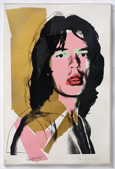 Andy Warhol, "Mick Jagger".