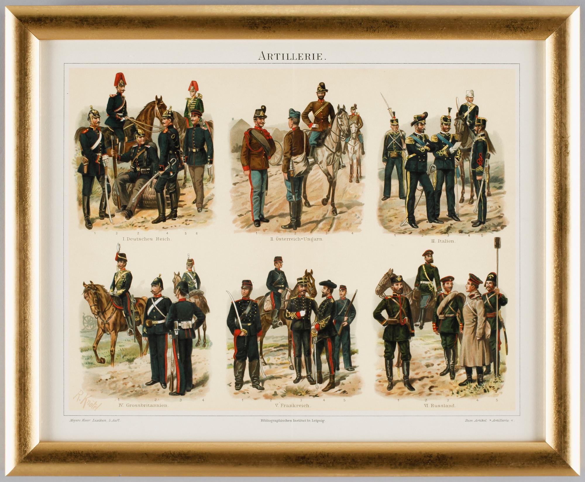 LITOGRAFIER, 8 st, kromotryck, Meyer, 1896.