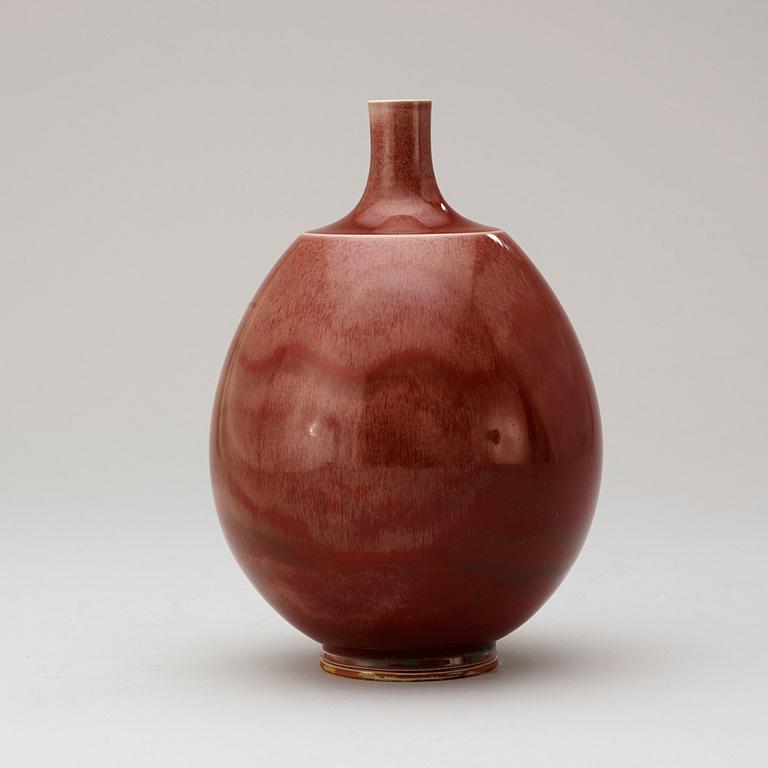 A Berndt Friberg stoneware vase, Gustavsberg Studio 1968.