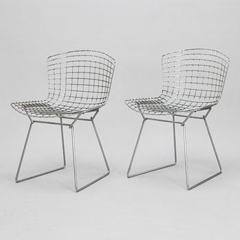 Harry Bertoia, stolar, ett par, "Side chair", Knoll.