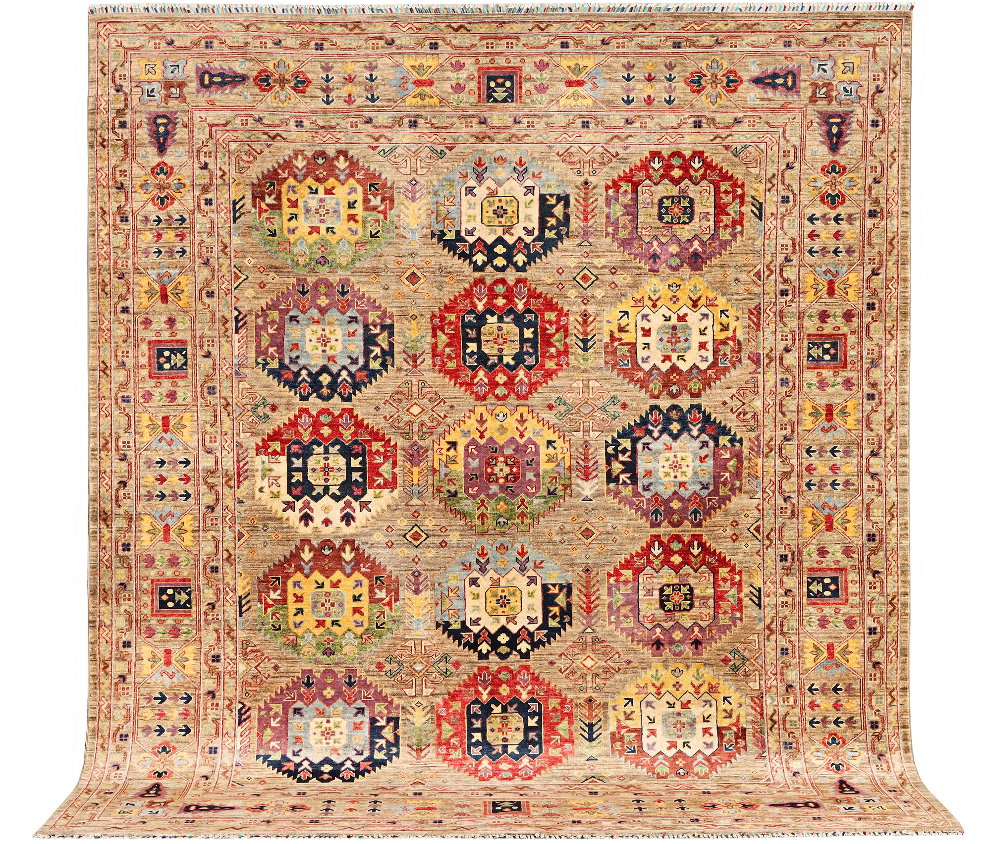 A Ziegler Soltani carpet, c. 300 x 264 cm.
