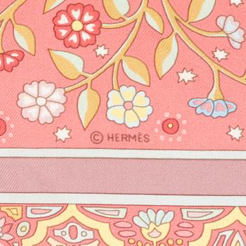 Hermès, a silk scarf, 'Aux portes de Palais'.