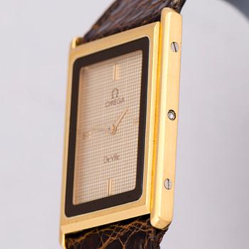 OMEGA, De Ville, armbandsur, 24 x 28.5 (32,5) mm.