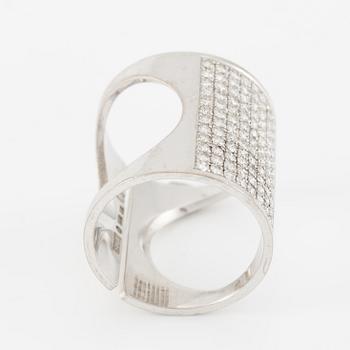 Sigurd Persson, Wolfgang, Gessl, 18K white gold with brilliant-cut diamonds.