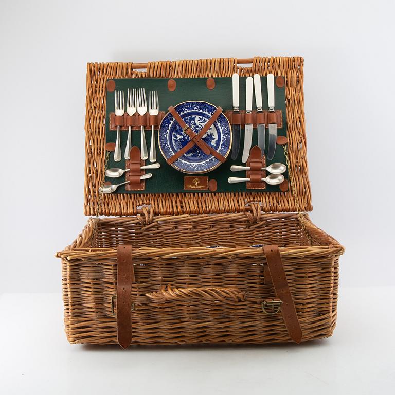 Picknickkorg Mulberry England sent 1900-tal.