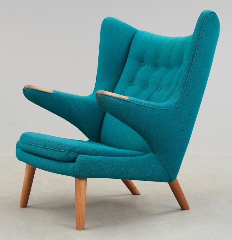 A Hans J Wegner 'Bamse' easy chair, AP-stolen, Denmark 1950's.