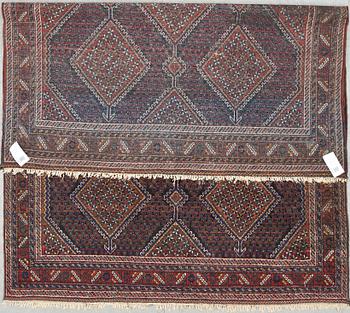 MATTA, semiantik/antik, Afshar, ca 208 X 147 cm.