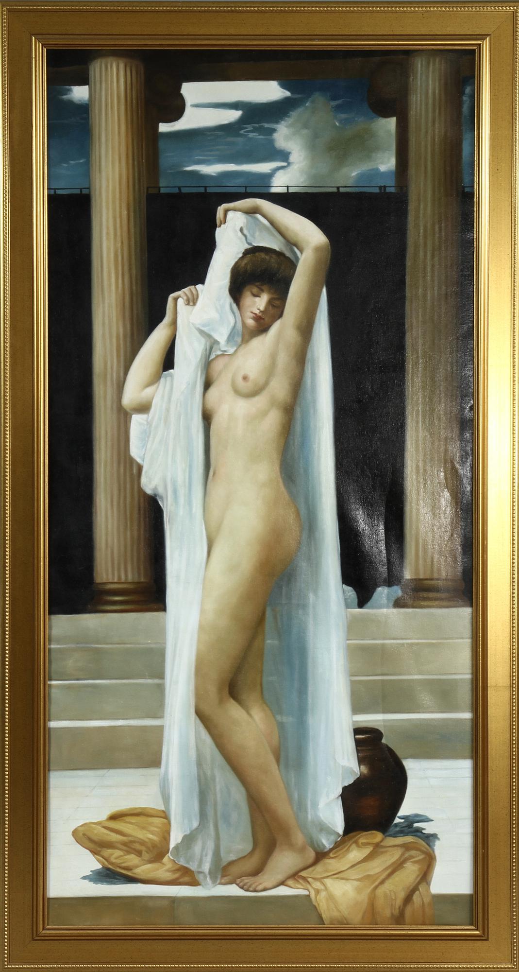 OKÄND KONSTNÄR, olja på duk, 1900-tal.