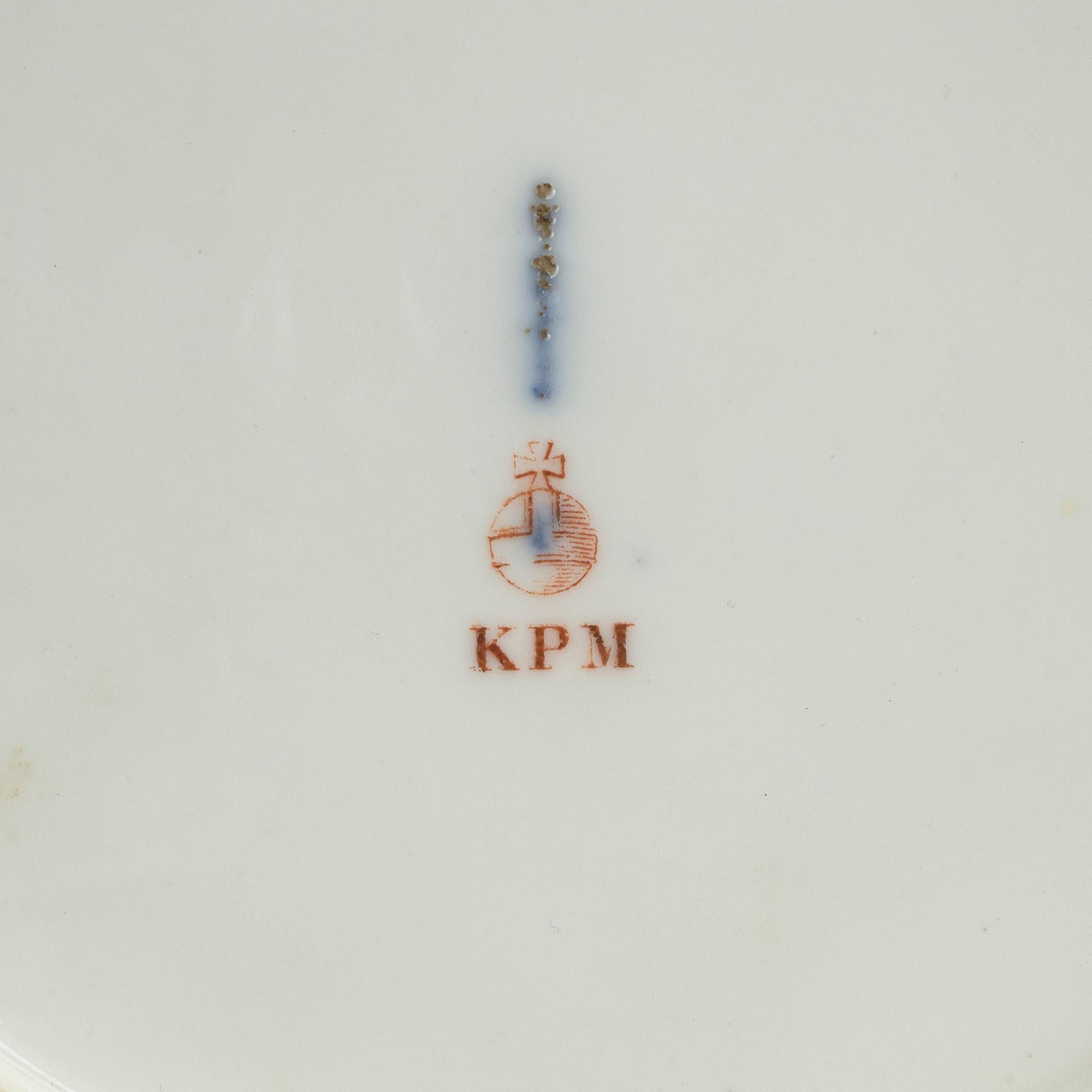 A lot of porcelain from Meissen, Sevres, Royal Copenhagen & KPM Berlin, 18th to 20th century.