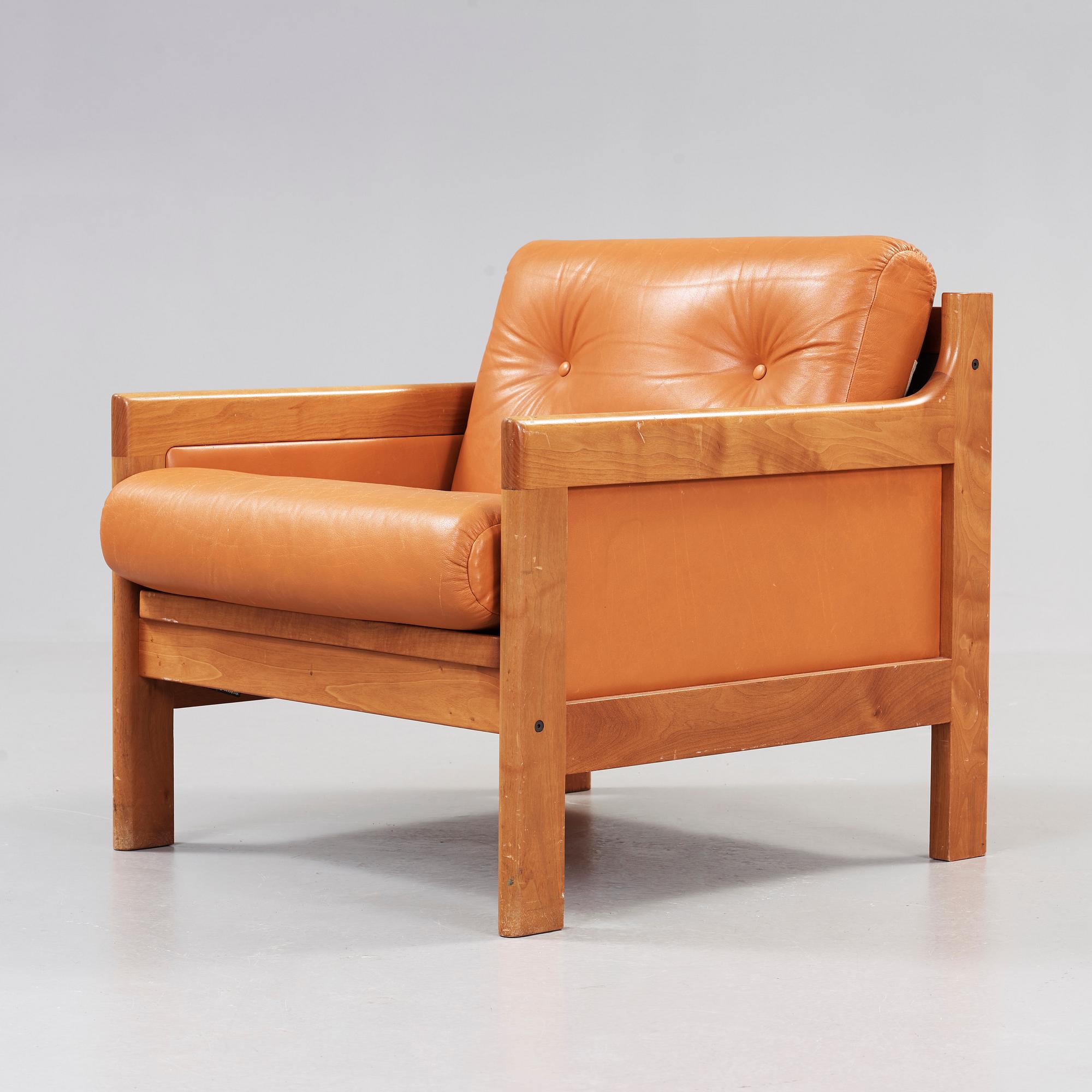 FÅTÖLJ, Karl-Erik Ekselius, JOC Möbler, 1960-tal.