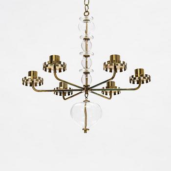 Erik Höglund, sannolikt, ljuskrona, 1900-talets mitt.