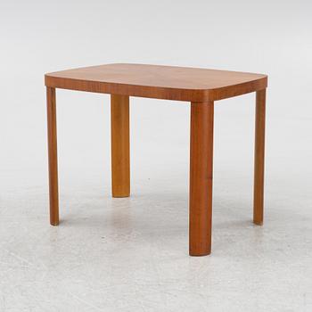 A Swedish Modern mahogany-veneered side table, Reiners Möber, Sweden 1940's.