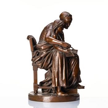 Eugène Delaplanche, 'L'éducation maternelle' (Maternal education).