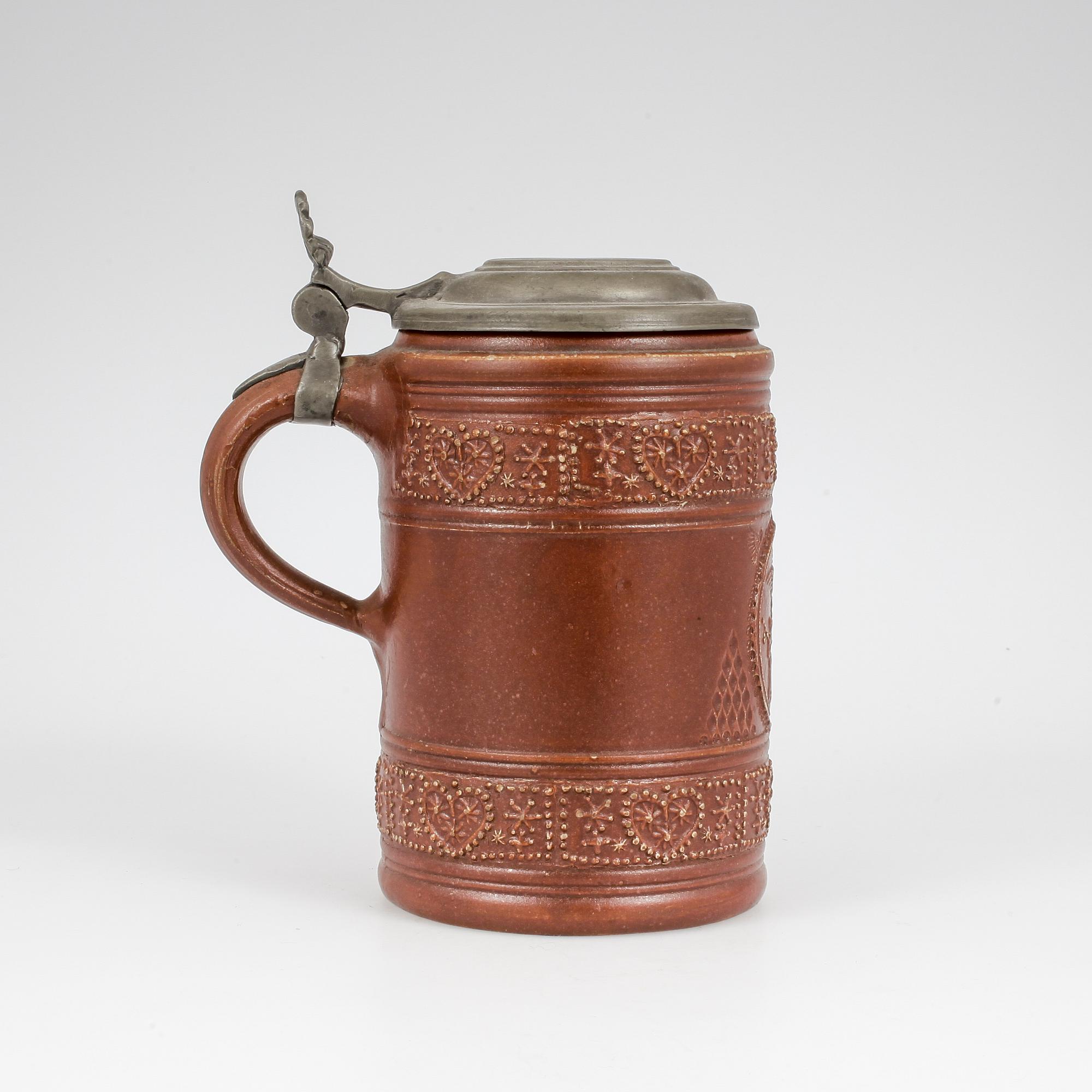 STOP, stengods, troligen Bayern, 1700-tal.