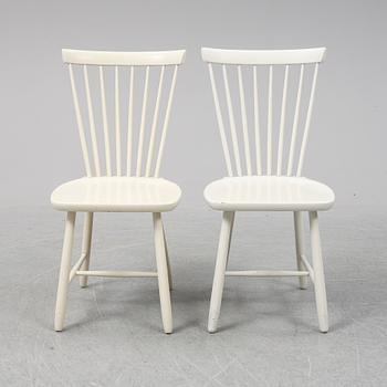 CARL MALMSTEN, stolar, 6 st, "Lilla Åland", 1960-tal.