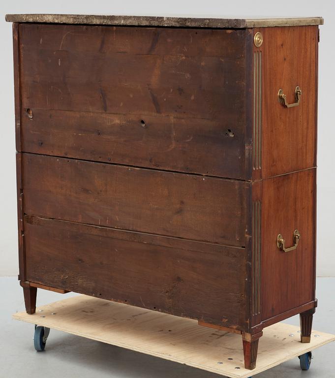 SEKRETÄR. Sverige, 1700-talets slut. Sengustaviansk.