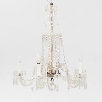 A Venetian style chandelier, early 20th century.