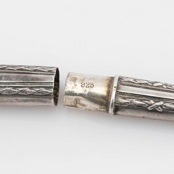 Utensilier, silver, 8 delar.