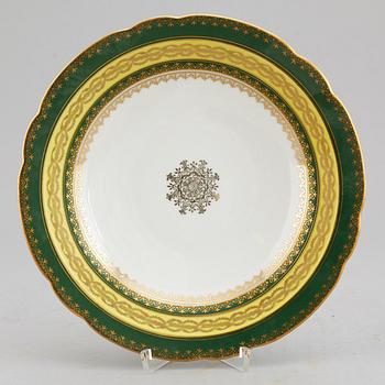 DESSERTSERVIS, 49 delar, porslin. Okänd formgivare, 1900-tal.