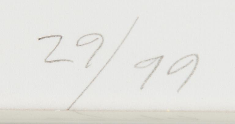 Yrjö Edelmann, Composition with pink paper.