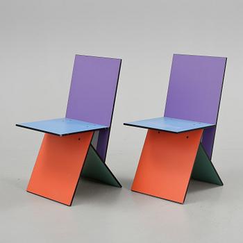 STOLAR, ett par, "Vilbert", Verner Panton, Ikea, 1993/94.