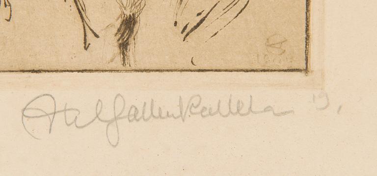 Akseli Gallen-Kallela, Luminen mänty.