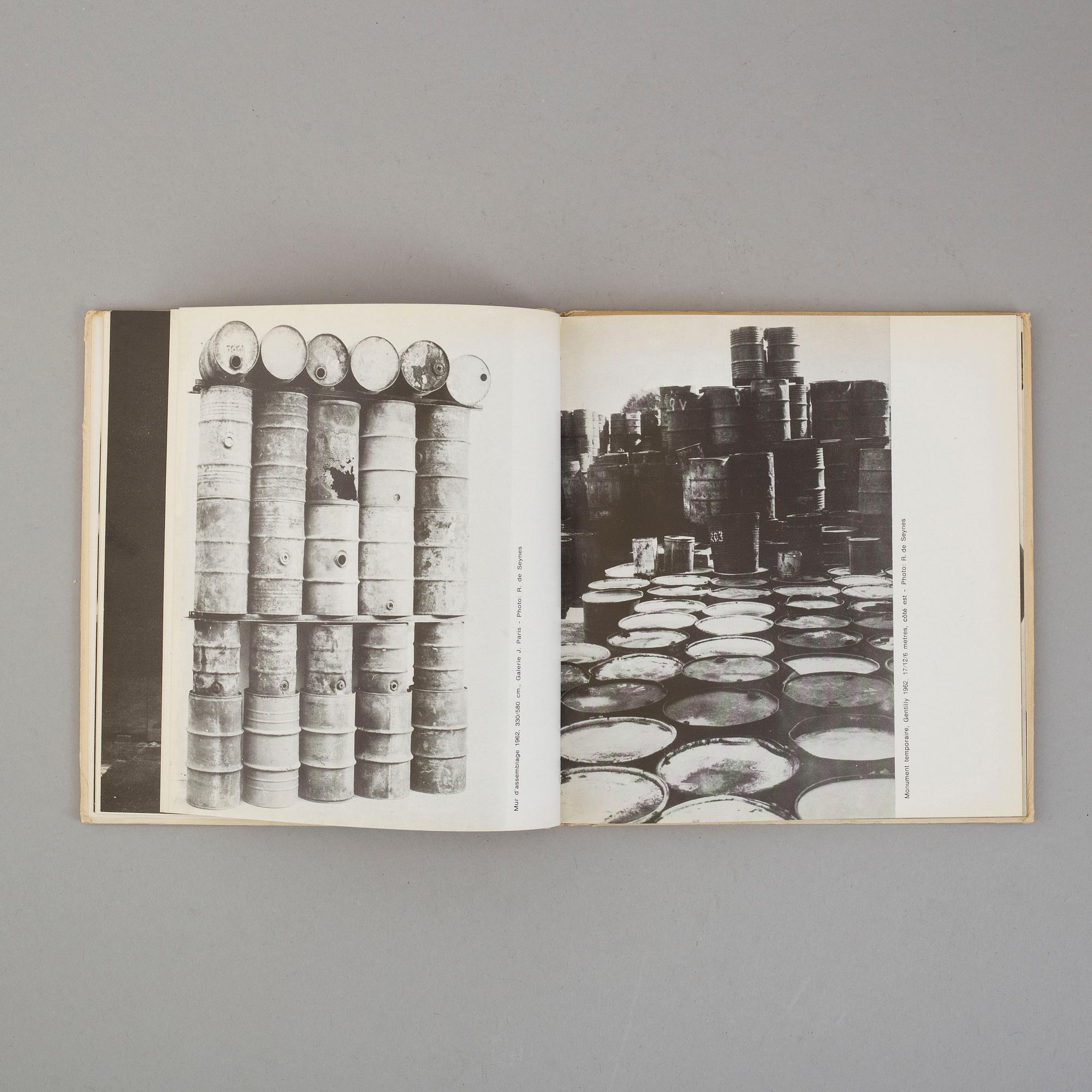 Three books about Christo, later part of the 20th century.