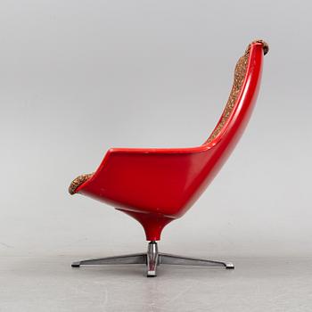 Alf Svensson & Yngvar Sandström, a 'Tellus' armchair, Overman, Tranås, 1970's.