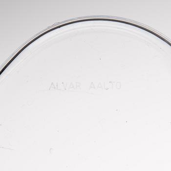 ALVAR AALTO, VASER, 3 st, glas, Iittala, 1980/90-tal.