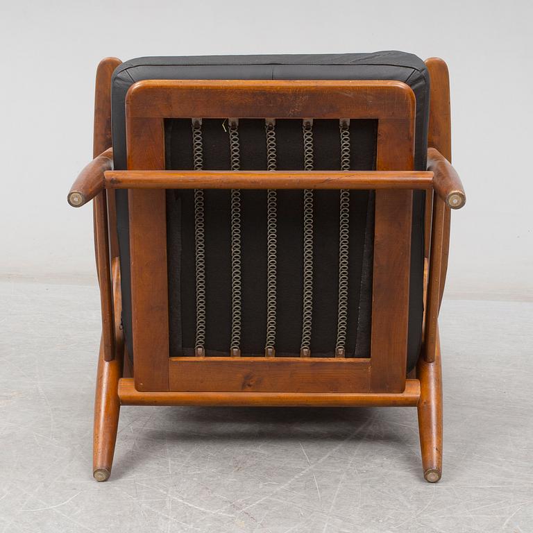 HANS J WEGNER, fåtölj "GE-240"/"Cigarren", Danmark.
