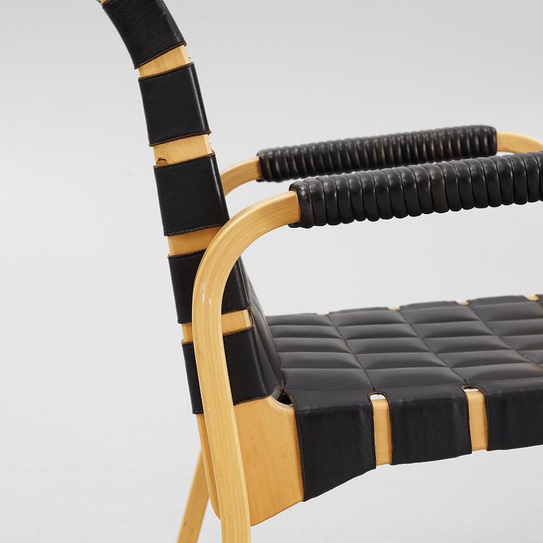 Alvar Aalto, a model 45 armchair, Artek, Finland, end of the 20th century.