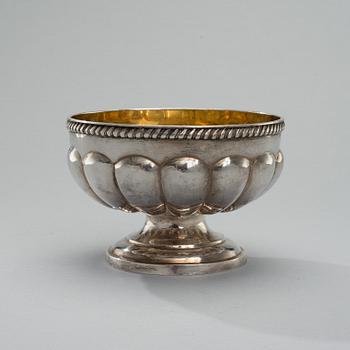 BOWL, silver, biedermeier, Russia, St:Petersburg 1820s.