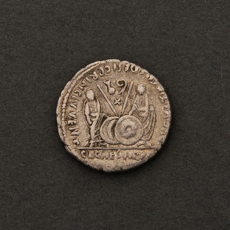 MYNT, silver, Rom Republiken Denar, Augustus 27 f.Kr.-14 e.Kr.