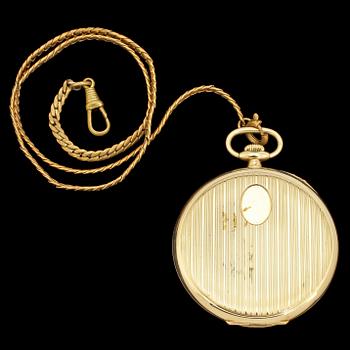 HERRFICKUR, 14k guld, IWC, International Watch Co, Schaffhausen. 1900-talets början.