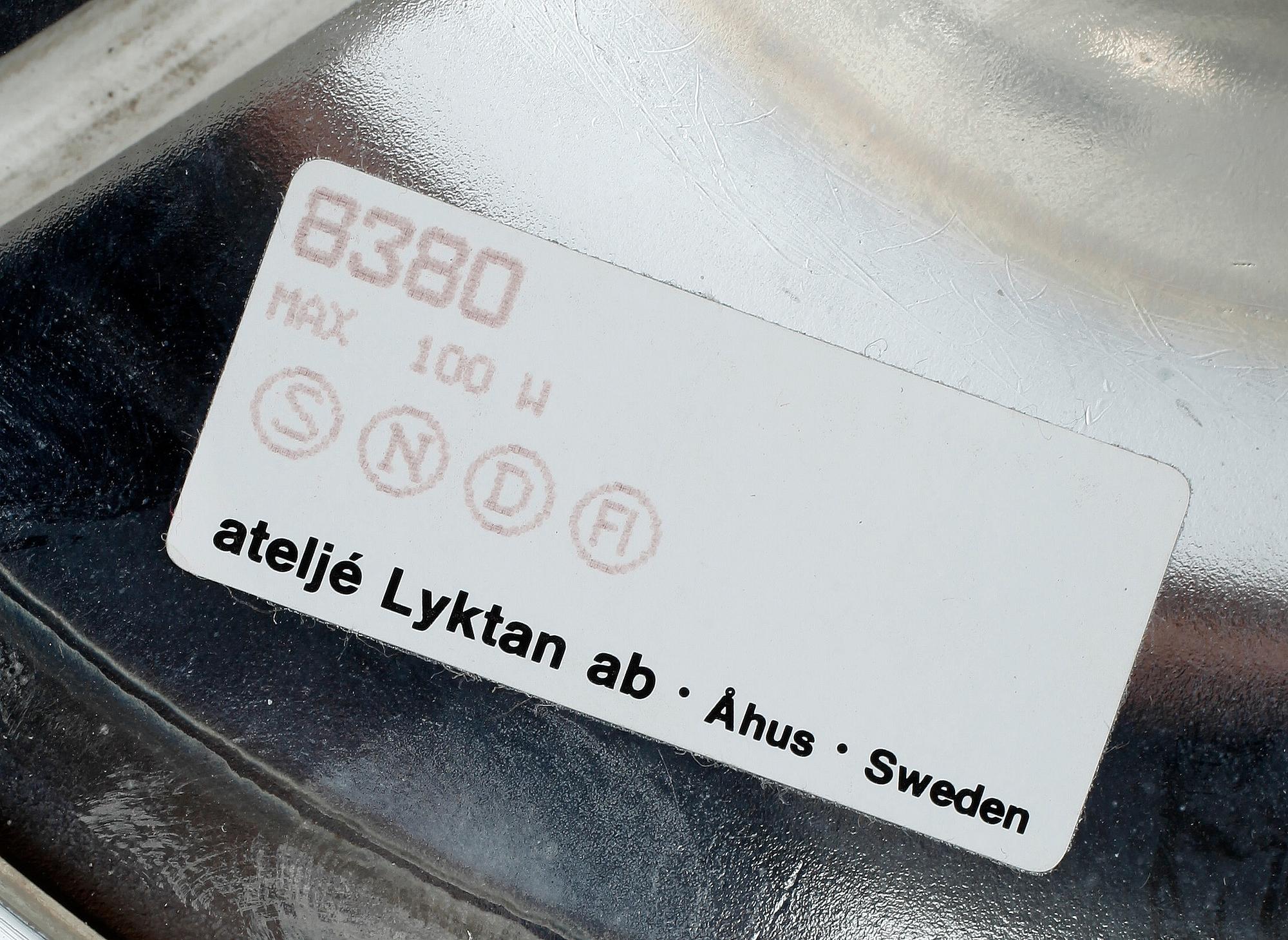 BORDSLAMPA, "Knubbling", Anders Pehrson, Ateljé Lyktan, Åhus.