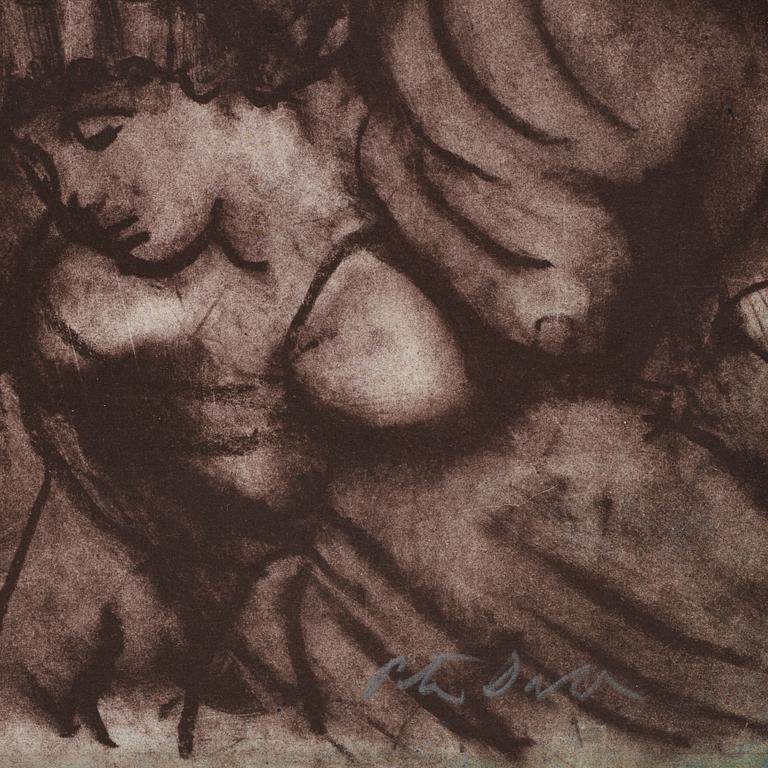 PETER DAHL, lithograph in color, signed and numbered P.T.
