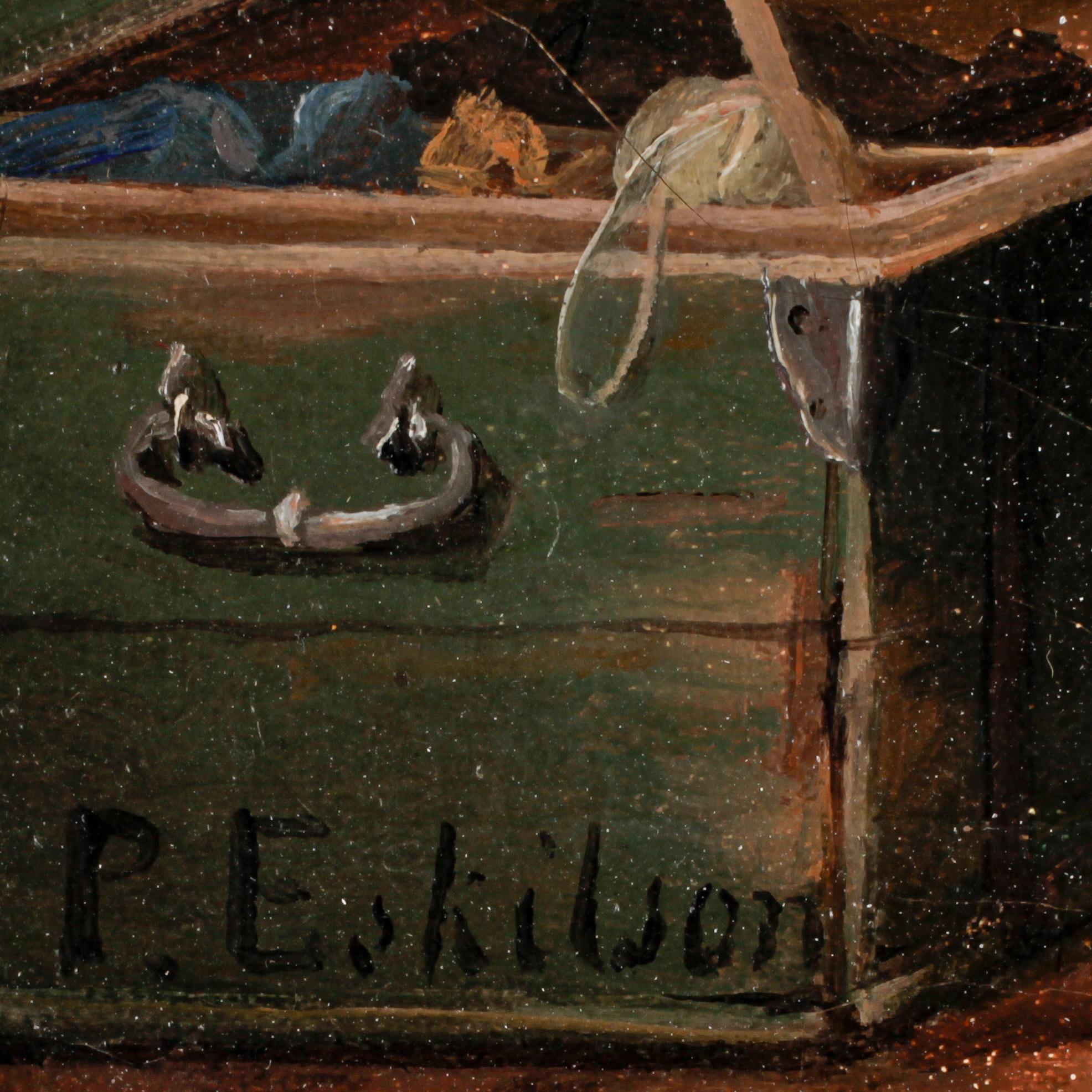 PER ESKILSON, olja på duk, sign.